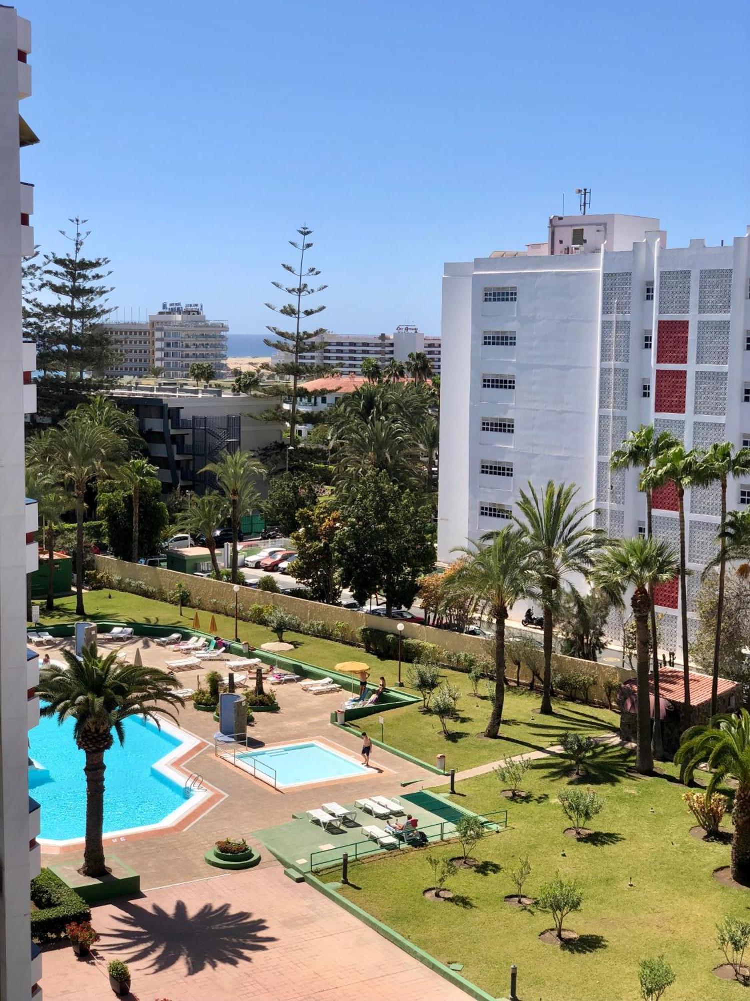 Apartamento Agaete Park Playa del Inglés Eksteriør billede